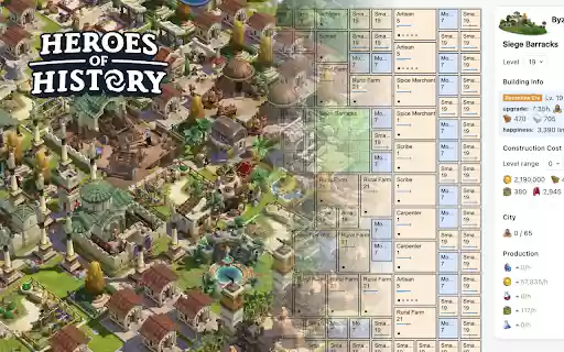 Heroes of History Extension from Chrome web store to be run with OffiDocs Chromium online Heroes of History Extension from Chrome web store to be run with OffiDocs Chromium online