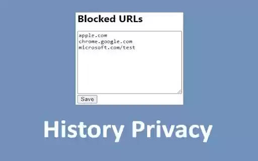 History Privacy from Chrome web store to be run with OffiDocs Chromium online History Privacy from Chrome web store to be run with OffiDocs Chromium online