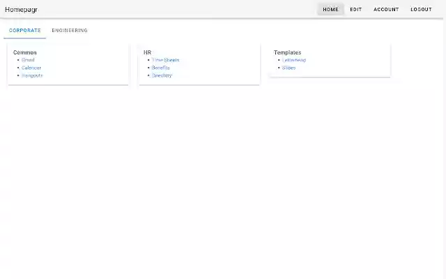 Homepagr from Chrome web store to be run with OffiDocs Chromium online Homepagr from Chrome web store to be run with OffiDocs Chromium online