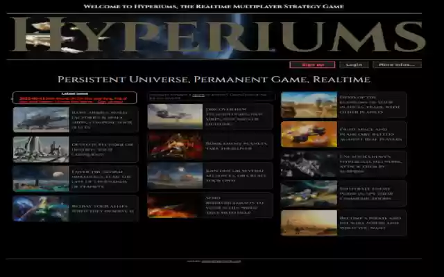 Hyperiums 10 from Chrome web store to be run with OffiDocs Chromium online Hyperiums 10 from Chrome web store to be run with OffiDocs Chromium online