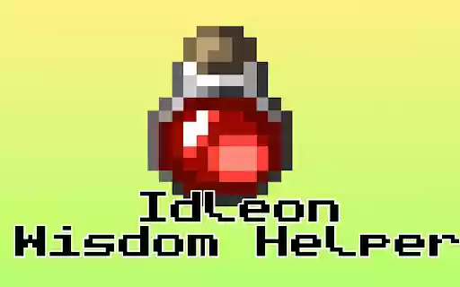 Idleon Wisdom Helper from Chrome web store to be run with OffiDocs Chromium online Idleon Wisdom Helper from Chrome web store to be run with OffiDocs Chromium online