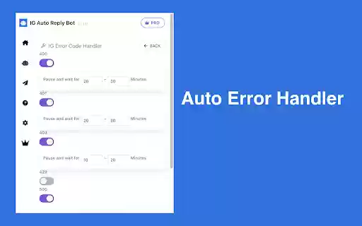IGAutoReplyBot DM Auto Reply Bot for IG from Chrome web store to be run with OffiDocs Chromium online IGAutoReplyBot DM Auto Reply Bot for IG from Chrome web store to be run with OffiDocs Chromium online