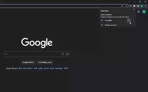Incognitifier from Chrome web store to be run with OffiDocs Chromium online Incognitifier from Chrome web store to be run with OffiDocs Chromium online