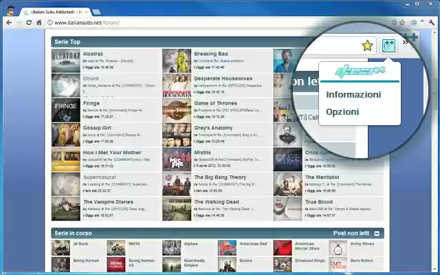 italiansubs plus plus from Chrome web store to be run with OffiDocs Chromium online italiansubs plus plus from Chrome web store to be run with OffiDocs Chromium online