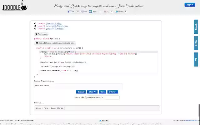 JDoodle from Chrome web store to be run with OffiDocs Chromium online JDoodle from Chrome web store to be run with OffiDocs Chromium online
