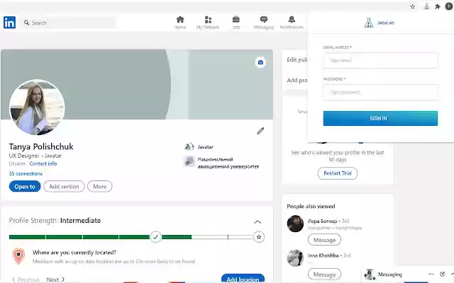 Jobs lab recruiter plugin from Chrome web store to be run with OffiDocs Chromium online Jobs lab recruiter plugin from Chrome web store to be run with OffiDocs Chromium online