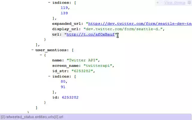 JSONVue from Chrome web store to be run with OffiDocs Chromium online JSONVue from Chrome web store to be run with OffiDocs Chromium online