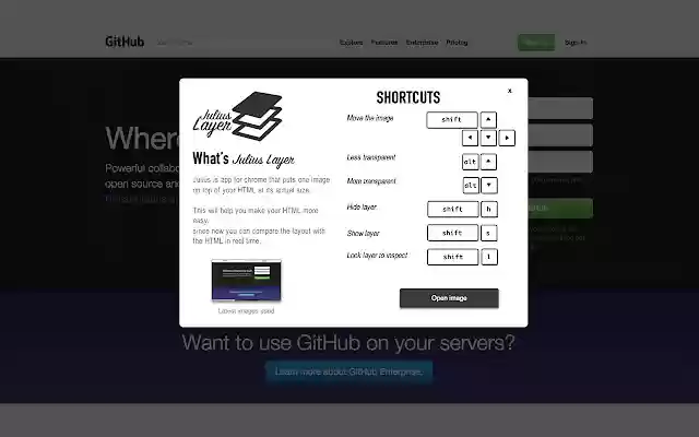 Julius Layer from Chrome web store to be run with OffiDocs Chromium online Julius Layer from Chrome web store to be run with OffiDocs Chromium online