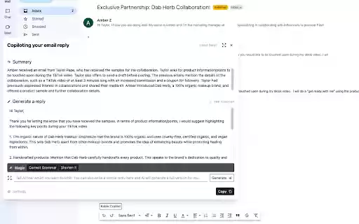 Keble | Email Assistant from Chrome web store to be run with OffiDocs Chromium online Keble | Email Assistant from Chrome web store to be run with OffiDocs Chromium online