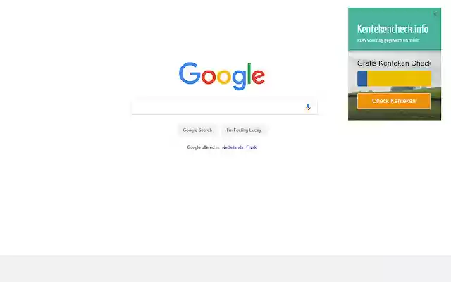 Kenteken Check from Chrome web store to be run with OffiDocs Chromium online Kenteken Check from Chrome web store to be run with OffiDocs Chromium online