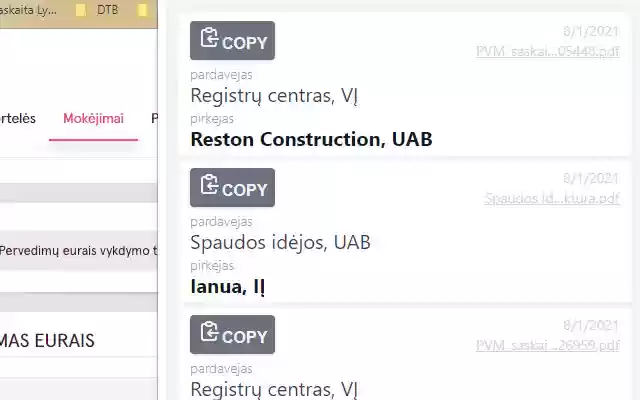 Kopster, fill invoice data in 1 click from Chrome web store to be run with OffiDocs Chromium online Kopster, fill invoice data in 1 click from Chrome web store to be run with OffiDocs Chromium online