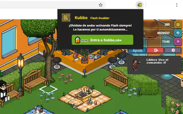 Kubbo Flash Enabler from Chrome web store to be run with OffiDocs Chromium online Kubbo Flash Enabler from Chrome web store to be run with OffiDocs Chromium online