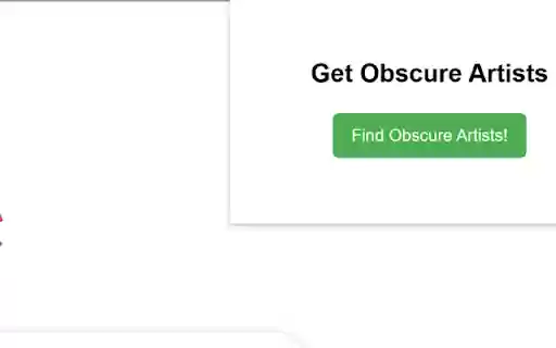 Last.fm Get Obscure Artists from Chrome web store to be run with OffiDocs Chromium online Last.fm Get Obscure Artists from Chrome web store to be run with OffiDocs Chromium online