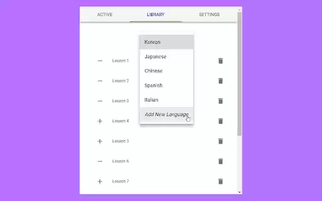Learn a Language: Passively from Chrome web store to be run with OffiDocs Chromium online Learn a Language: Passively from Chrome web store to be run with OffiDocs Chromium online