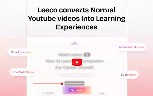 Leeco AI Learning Companion for LeetCode YouTube | Preplaced Mentor AI from Chrome web store to be run with OffiDocs Chromium online Leeco AI Learning Companion for LeetCode YouTube | Preplaced Mentor AI from Chrome web store to be run with OffiDocs Chromium online