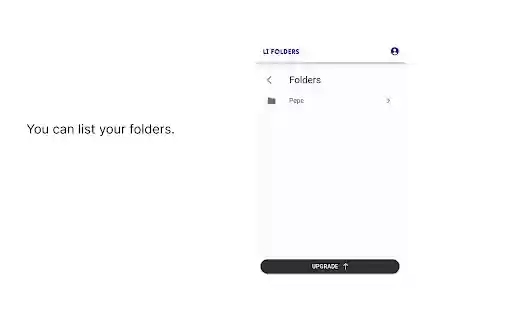 LI Folders from Chrome web store to be run with OffiDocs Chromium online LI Folders from Chrome web store to be run with OffiDocs Chromium online