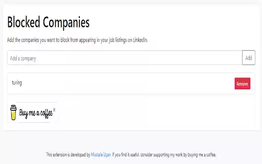 LinkedIn Job Hider from Chrome web store to be run with OffiDocs Chromium online LinkedIn Job Hider from Chrome web store to be run with OffiDocs Chromium online