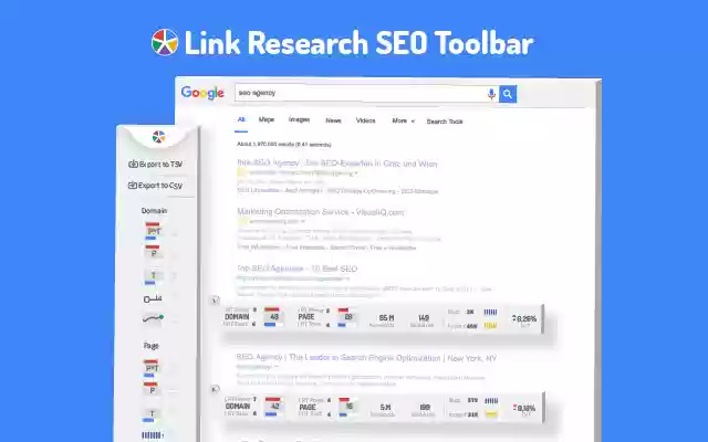 Link Research SEO Toolbar from Chrome web store to be run with OffiDocs Chromium online Link Research SEO Toolbar from Chrome web store to be run with OffiDocs Chromium online
