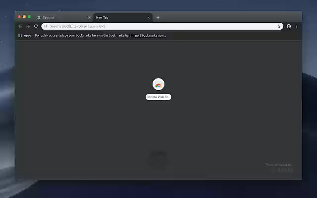 macOS Dark Theme from Chrome web store to be run with OffiDocs Chromium online macOS Dark Theme from Chrome web store to be run with OffiDocs Chromium online