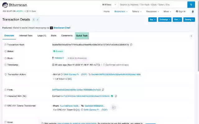 Magic Mint Quick Task from Chrome web store to be run with OffiDocs Chromium online Magic Mint Quick Task from Chrome web store to be run with OffiDocs Chromium online