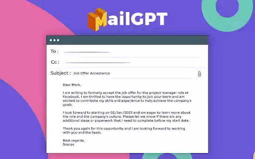 MailGPT from Chrome web store to be run with OffiDocs Chromium online MailGPT from Chrome web store to be run with OffiDocs Chromium online