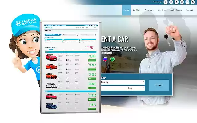Marbella Rent a Car from Chrome web store to be run with OffiDocs Chromium online Marbella Rent a Car from Chrome web store to be run with OffiDocs Chromium online