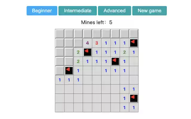 Minesweeper Game from Chrome web store to be run with OffiDocs Chromium online Minesweeper Game from Chrome web store to be run with OffiDocs Chromium online