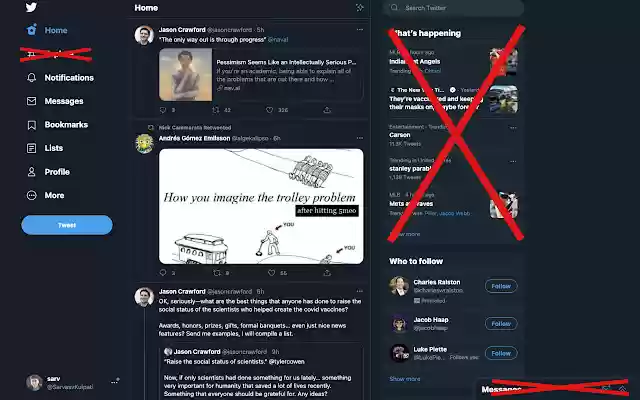No BS Twitter from Chrome web store to be run with OffiDocs Chromium online No BS Twitter from Chrome web store to be run with OffiDocs Chromium online