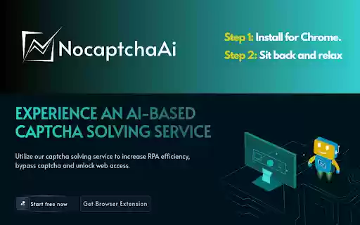 NoCaptcha AI : Auto Captcha Solver from Chrome web store to be run with OffiDocs Chromium online NoCaptcha AI : Auto Captcha Solver from Chrome web store to be run with OffiDocs Chromium online