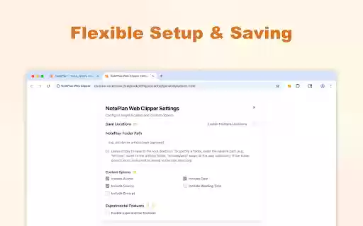 NotePlan Web Clipper from Chrome web store to be run with OffiDocs Chromium online NotePlan Web Clipper from Chrome web store to be run with OffiDocs Chromium online