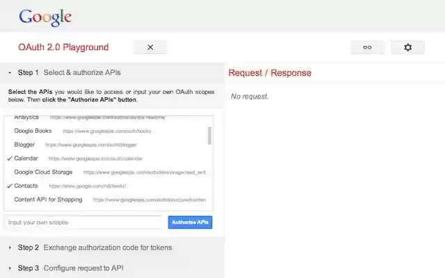 OAuth 2.0 Playground from Chrome web store to be run with OffiDocs Chromium online OAuth 2.0 Playground from Chrome web store to be run with OffiDocs Chromium online