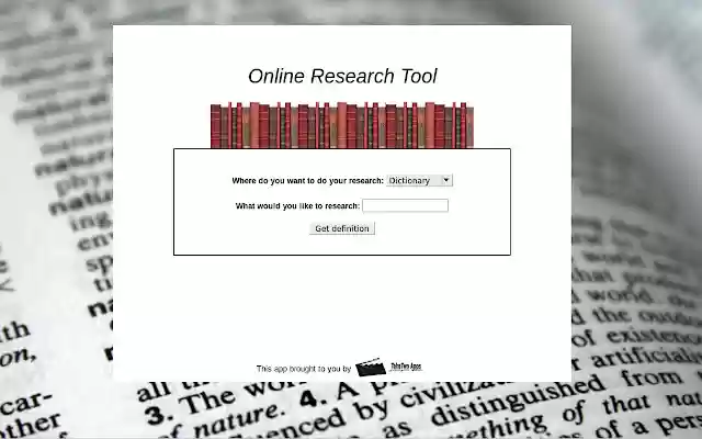 Online Research Tool from Chrome web store to be run with OffiDocs Chromium online Online Research Tool from Chrome web store to be run with OffiDocs Chromium online