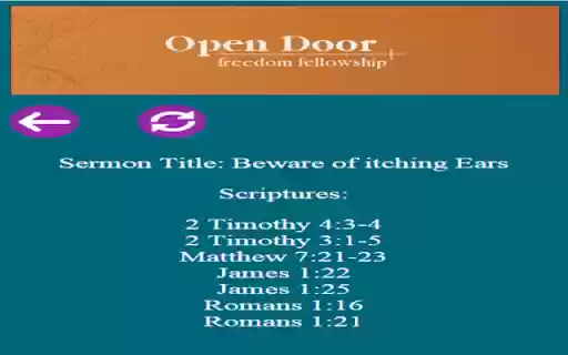 Open Door Freedom Fellowship from Chrome web store to be run with OffiDocs Chromium online Open Door Freedom Fellowship from Chrome web store to be run with OffiDocs Chromium online