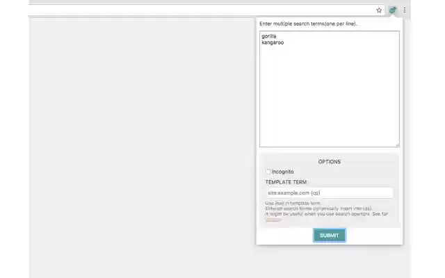 Open Queries from Chrome web store to be run with OffiDocs Chromium online Open Queries from Chrome web store to be run with OffiDocs Chromium online