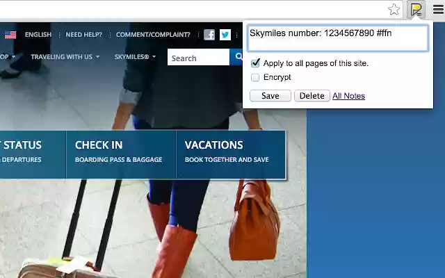 Page Notes from Chrome web store to be run with OffiDocs Chromium online Page Notes from Chrome web store to be run with OffiDocs Chromium online