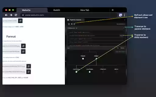 PageTree Inspector from Chrome web store to be run with OffiDocs Chromium online PageTree Inspector from Chrome web store to be run with OffiDocs Chromium online