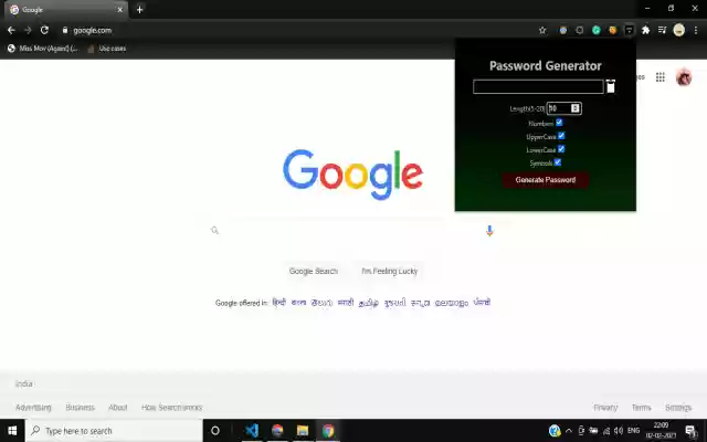 PassGen from Chrome web store to be run with OffiDocs Chromium online PassGen from Chrome web store to be run with OffiDocs Chromium online