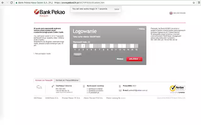 Pekao Auto Login from Chrome web store to be run with OffiDocs Chromium online Pekao Auto Login from Chrome web store to be run with OffiDocs Chromium online