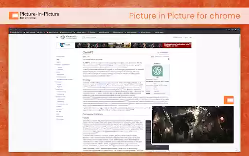 Picture in Picture for Chrome from Chrome web store to be run with OffiDocs Chromium online Picture in Picture for Chrome from Chrome web store to be run with OffiDocs Chromium online