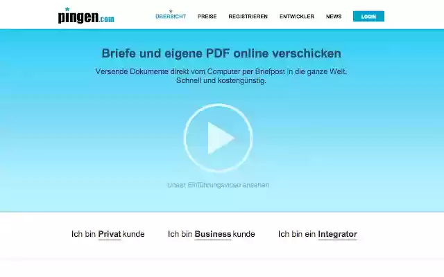 pingen.com from Chrome web store to be run with OffiDocs Chromium online pingen.com from Chrome web store to be run with OffiDocs Chromium online