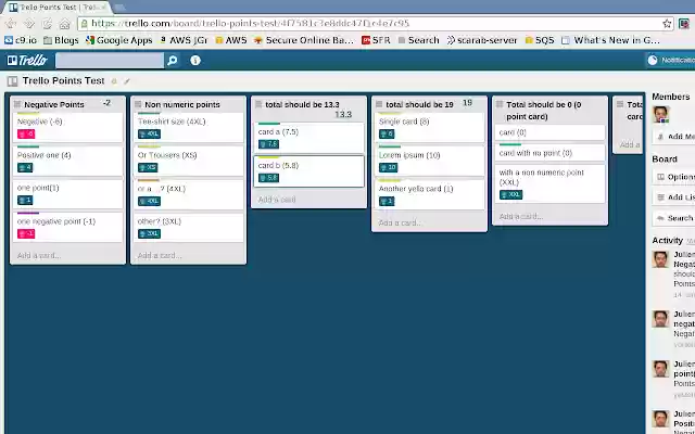 Points for Trello from Chrome web store to be run with OffiDocs Chromium online Points for Trello from Chrome web store to be run with OffiDocs Chromium online