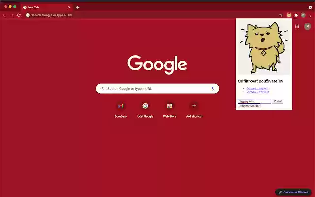 Pokec sklo filter from Chrome web store to be run with OffiDocs Chromium online Pokec sklo filter from Chrome web store to be run with OffiDocs Chromium online