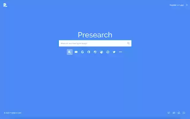 Presearch.com Start With Us from Chrome web store to be run with OffiDocs Chromium online Presearch.com Start With Us from Chrome web store to be run with OffiDocs Chromium online