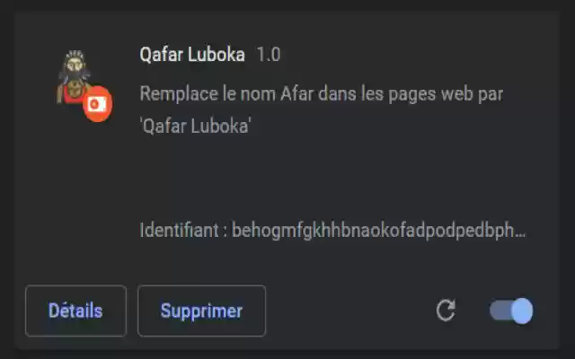 Qafar Luboka from Chrome web store to be run with OffiDocs Chromium online Qafar Luboka from Chrome web store to be run with OffiDocs Chromium online