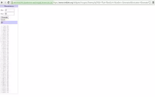 Random.org Statistics from Chrome web store to be run with OffiDocs Chromium online Random.org Statistics from Chrome web store to be run with OffiDocs Chromium online