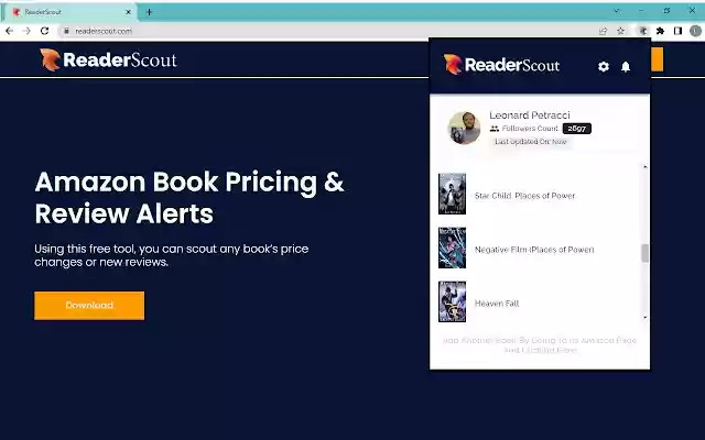 ReaderScout from Chrome web store to be run with OffiDocs Chromium online ReaderScout from Chrome web store to be run with OffiDocs Chromium online