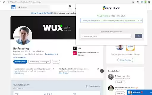 Recruition from Chrome web store to be run with OffiDocs Chromium online Recruition from Chrome web store to be run with OffiDocs Chromium online