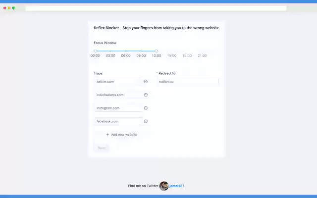 Reflex Blocker from Chrome web store to be run with OffiDocs Chromium online Reflex Blocker from Chrome web store to be run with OffiDocs Chromium online