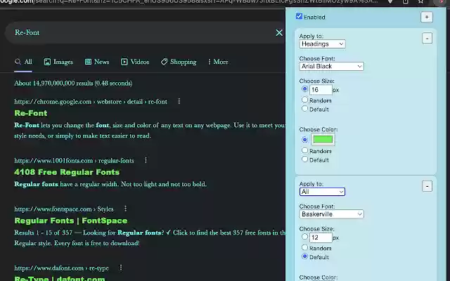 Re Font from Chrome web store to be run with OffiDocs Chromium online Re Font from Chrome web store to be run with OffiDocs Chromium online