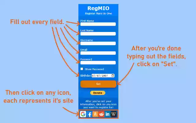 REGMIO from Chrome web store to be run with OffiDocs Chromium online REGMIO from Chrome web store to be run with OffiDocs Chromium online